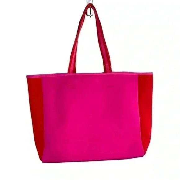 Summersalt Red and Pink The Perfect‎ Beach Tote - Picture 3 of 7